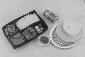 Handi Paneer - Sabzi - Dal Fry Thali