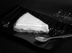Classic New York Baked Cheesecake Slice
