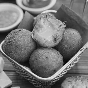 Veg Cheese Balls + Veg Fingers