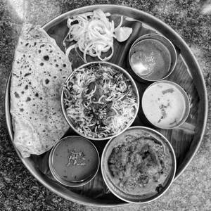 Mutton thali