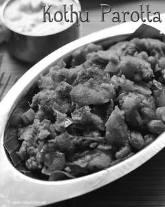 Veg kothu parotta