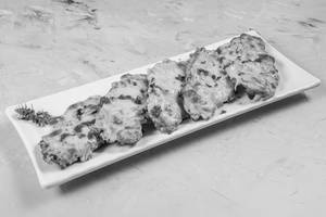 Mushroom cheese crostini