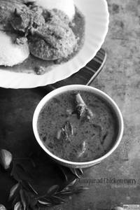 Idli With Chicken Curry