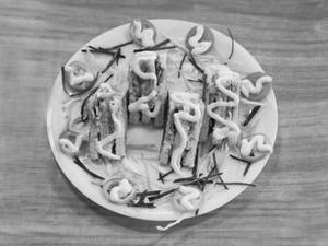 Veg Club Sandwich