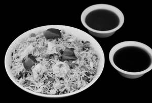 Egg fried rice                     
