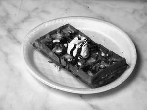 Waffle with Chocolate & Nuts