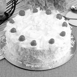 White Forest Cake