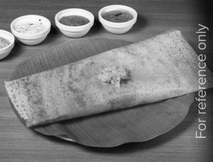 Onion Rava Butter Masala Dosa