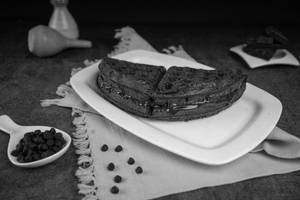 Dark Choco Overload Waffle Sandwich