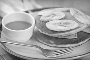 Banana & Honey Pancake