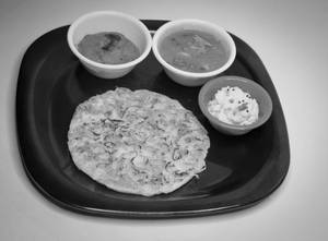 Small Onion Uthappam
