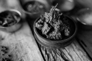 Kuru Milagu Eeral Piratal [Mutton Liver Roast]