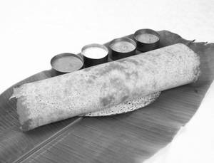 Paneer Mushroom Masala Dosa