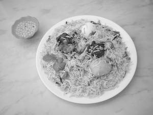 Mutton Biryani with Egg