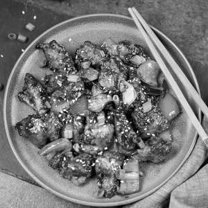 Soya Chaap Chilli Dry