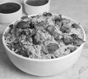 Schezwan Mushroom fried Rice