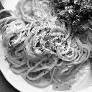 Spaghetti In Pink Sauce