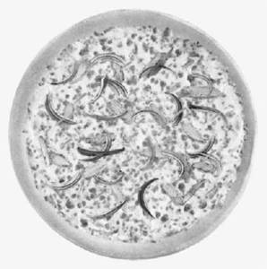 Cheese And Onion Pizza