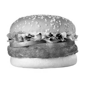 Crispy big patty burger