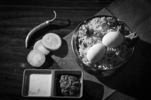 Hyderabadi chicken dum biryani full