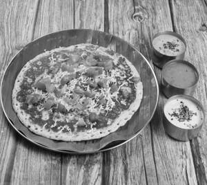 Tomato Onion Chilli Uttapam