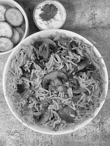 Mushroom Briyani