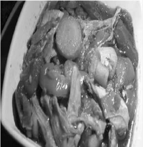 Srededchickeninchoice Of Sauce(red Ngreen Pepper Sauce/hunan Chilly