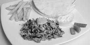 Mexican Shawarma Plate