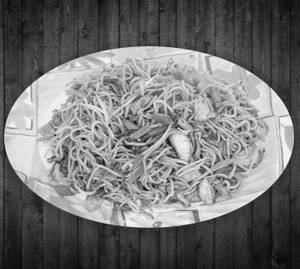Egg chicken chowmein
