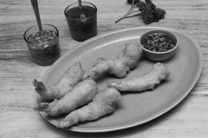 Golden Fried Prawns