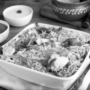 Dum Vegetable Biryani