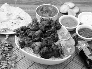 Chicken Fry Biryani Family Pack + Drink 250 Ml Pet                              