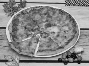 8" Plain Cheese Pizza