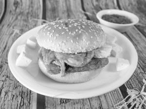 Paneer Patty Burger