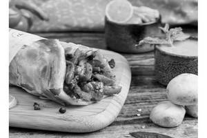 Mushroom Tandoori Roll