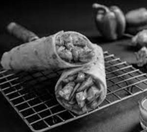 Chicken Shami Kebab Roll