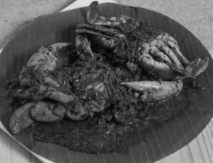 Crab Masala shellless