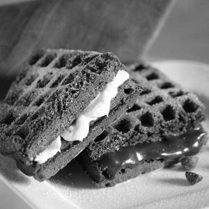 Choco Overload Milk Waffle