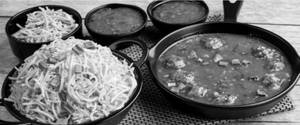 Veg Triple Schezwan Rice [Serves 2]