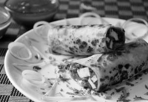 Paneer Aloo Patty Roll