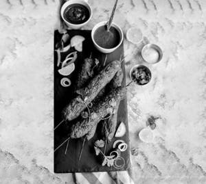 Veg. Seekh Kebab
