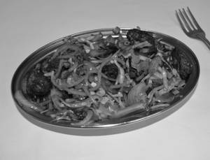 Veg Manchurian Noodles