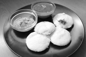Idly sambar [2 pcs]