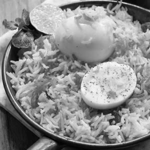Egg biriyani