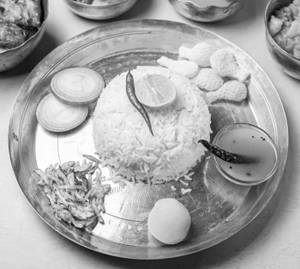 Special (katla) Thali