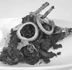 Pork Ribs In Black Sesame ( Soul Chef Signature)
