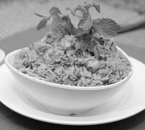 Prawns Dum Biryani