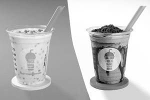 1 Chocolate Delight + 1 Classic Thick Shakes