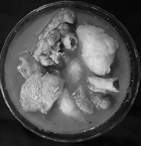Chicken curry with potato  