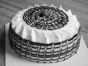 Chocolate Butterscotch Cake (500 gms).